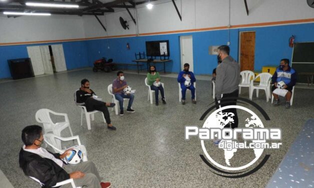 El Municipio brinda apoyo a los clubes de la Liga Rosaleña de Fútbol Infantil