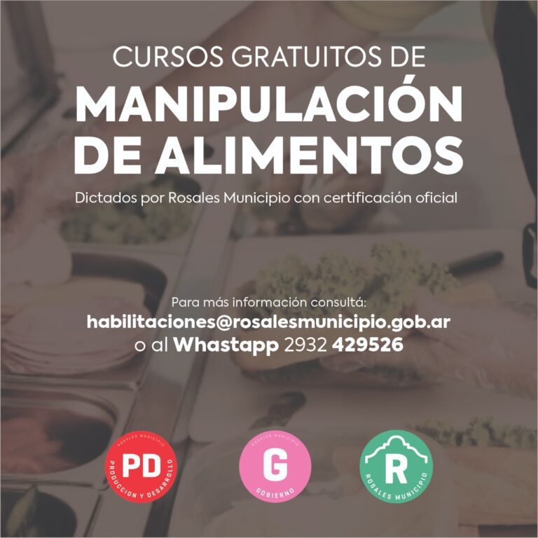 Cursos gratuitos manipulacion de alimentos