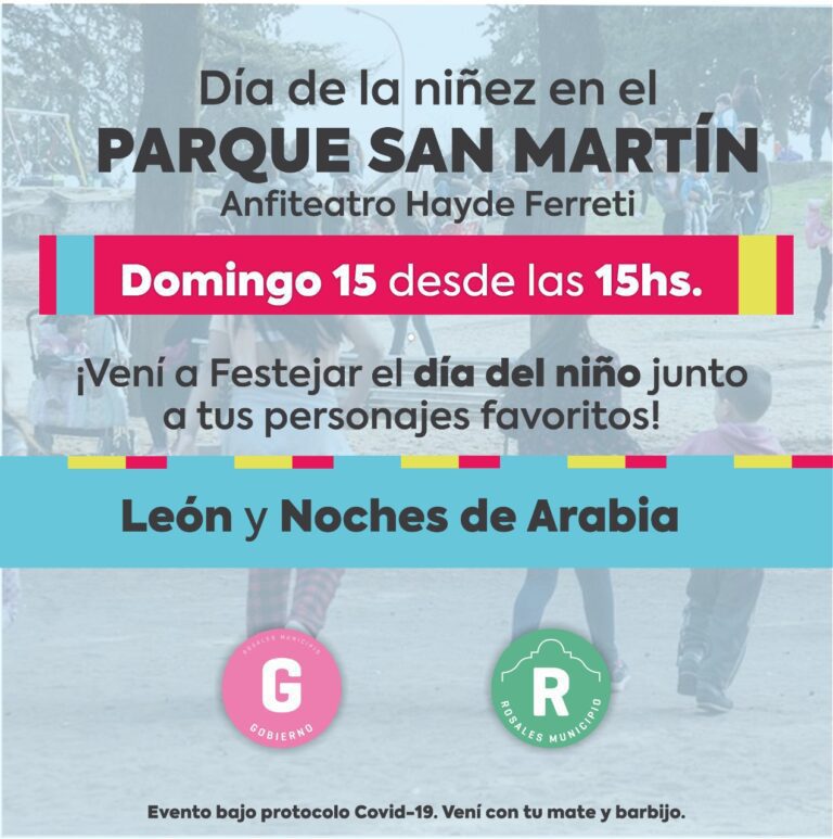 Día del Niño parque San Martin