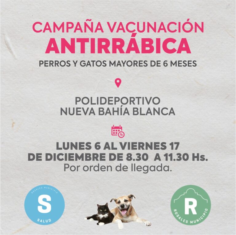 Vacunación antirrábica