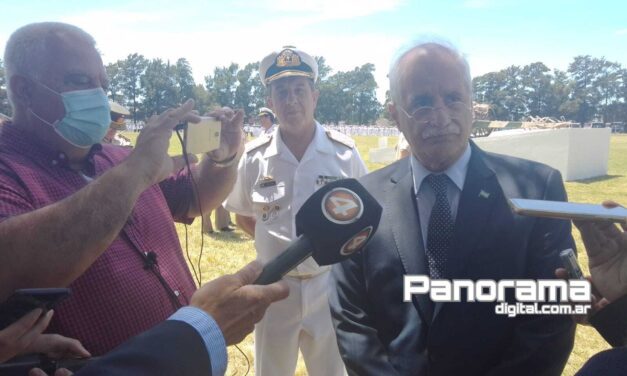 El Ministro de Defensa encabezó el acto por los 125º Aniversario de la creación de la Base Naval Puerto Belgrano