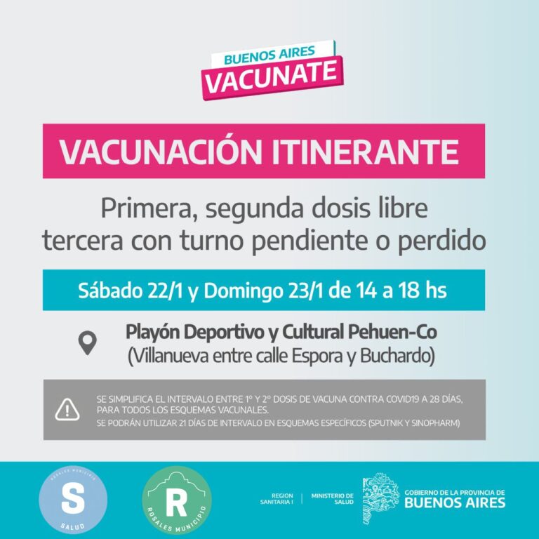 Vacunación Pehuen