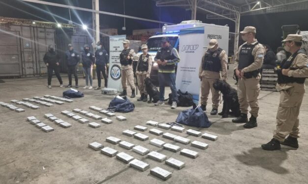 Decomisan más de 78 kilos de cocaína ocultos en un buque que tenía como destino Europa