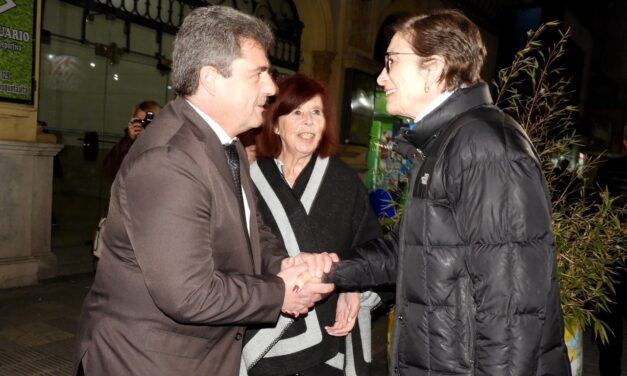 Gabbarini recibió a la embajadora de España durante su visita a la ciudad