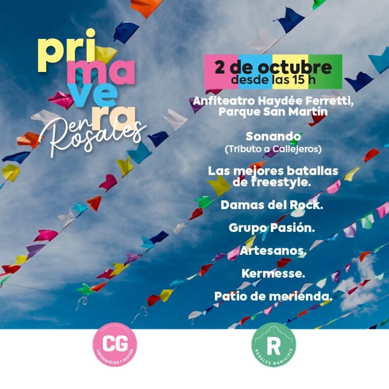 Fiesta de la primavera Parque San Martín (1)