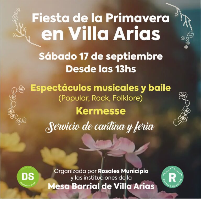 Primavera en Villa Arias