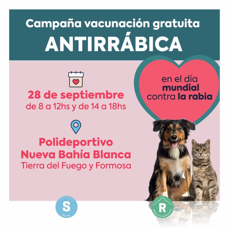 Vacunación antirrábica