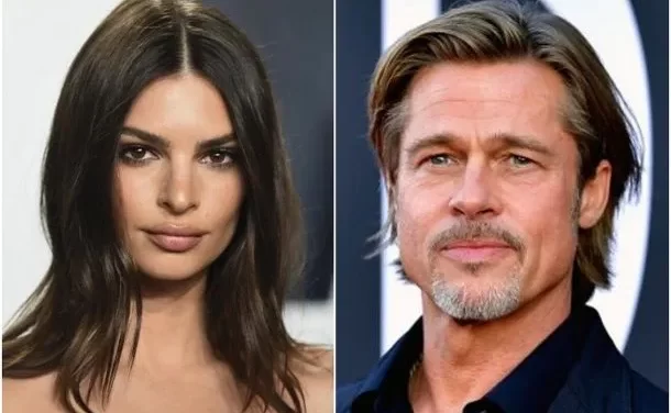 Brad Pitt y Emily Ratajkowski estarían manteniendo una relación en secreto