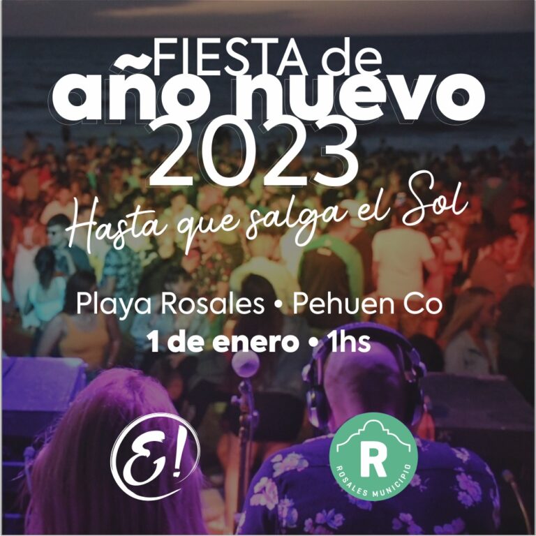 Año nuevo Pehuen Co