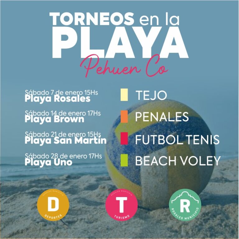 Actividades en la Playa Pehuen enero (1)