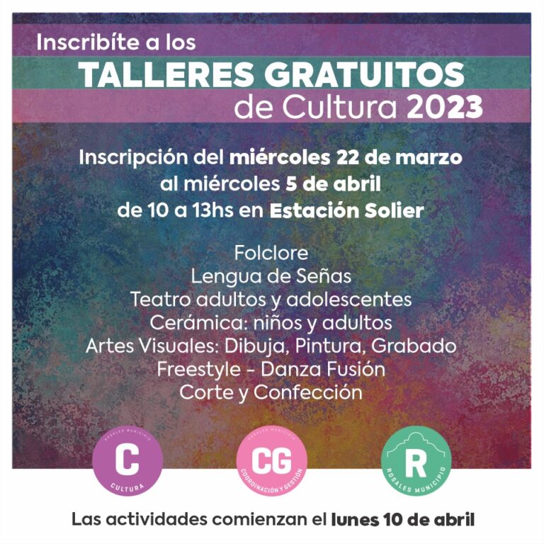 Talleres de Cultura 2023