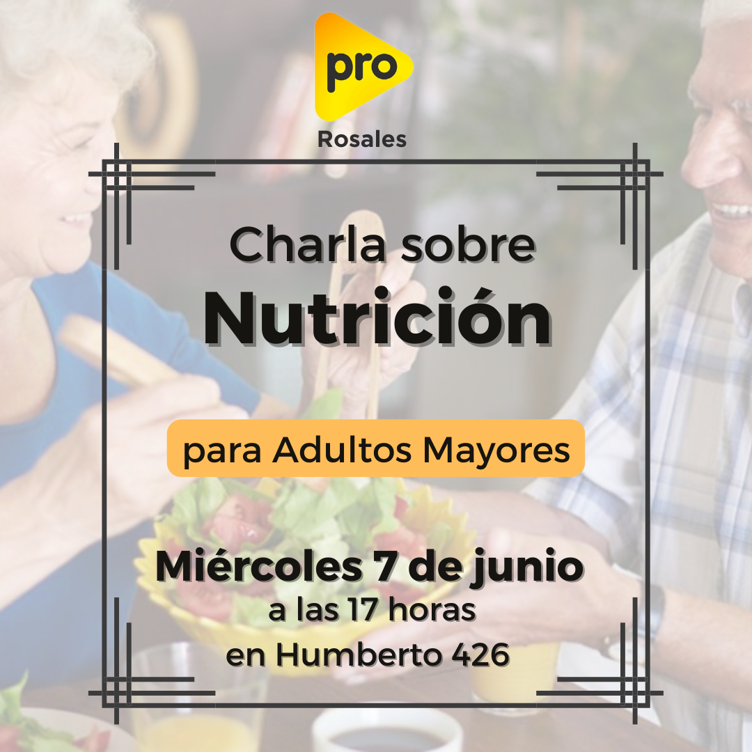 Charla sobre nutrición