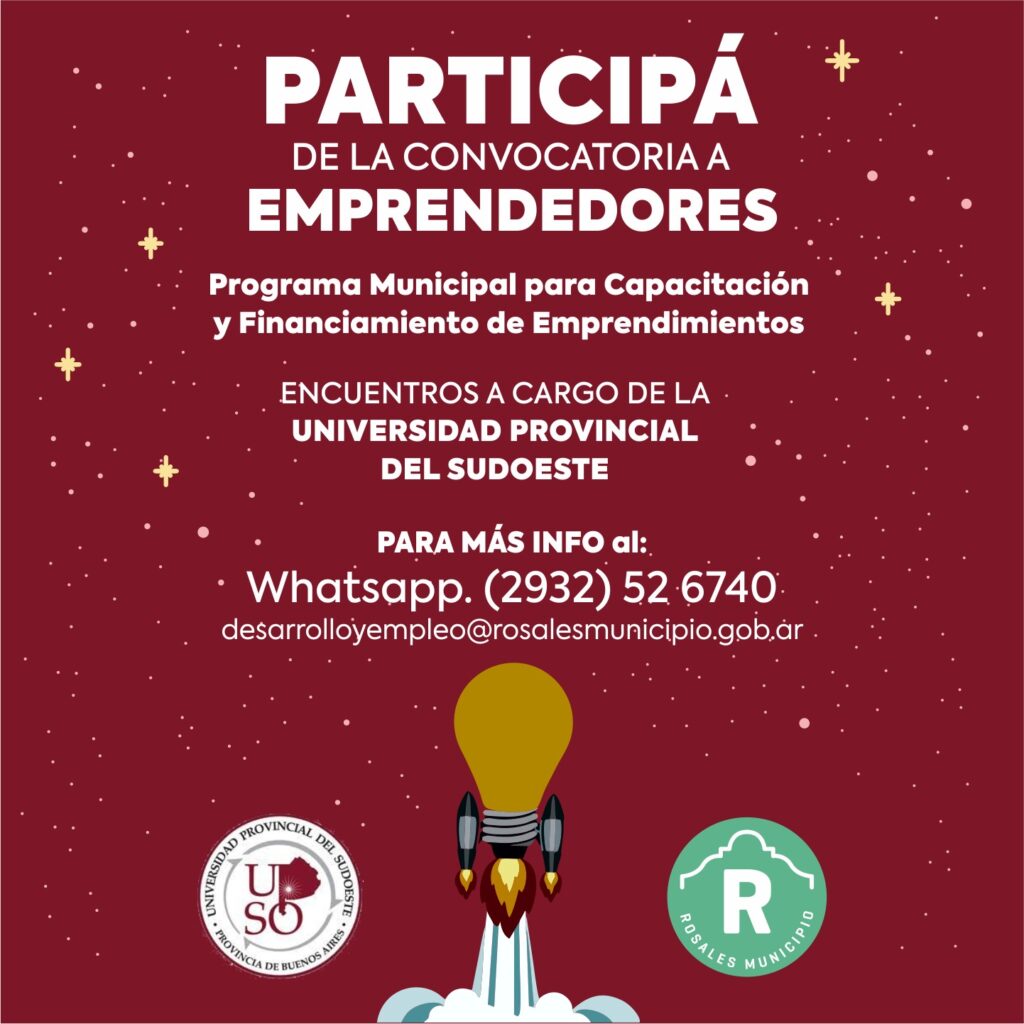 Convocatoria cursos y microcréditos a emprendedores