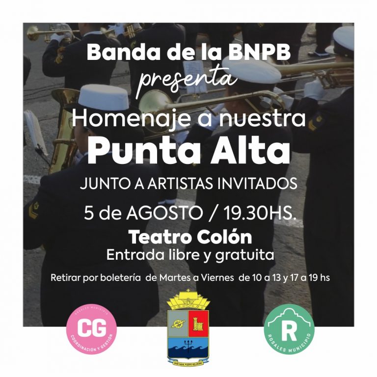 Banda música BNPB en Teatro Colón