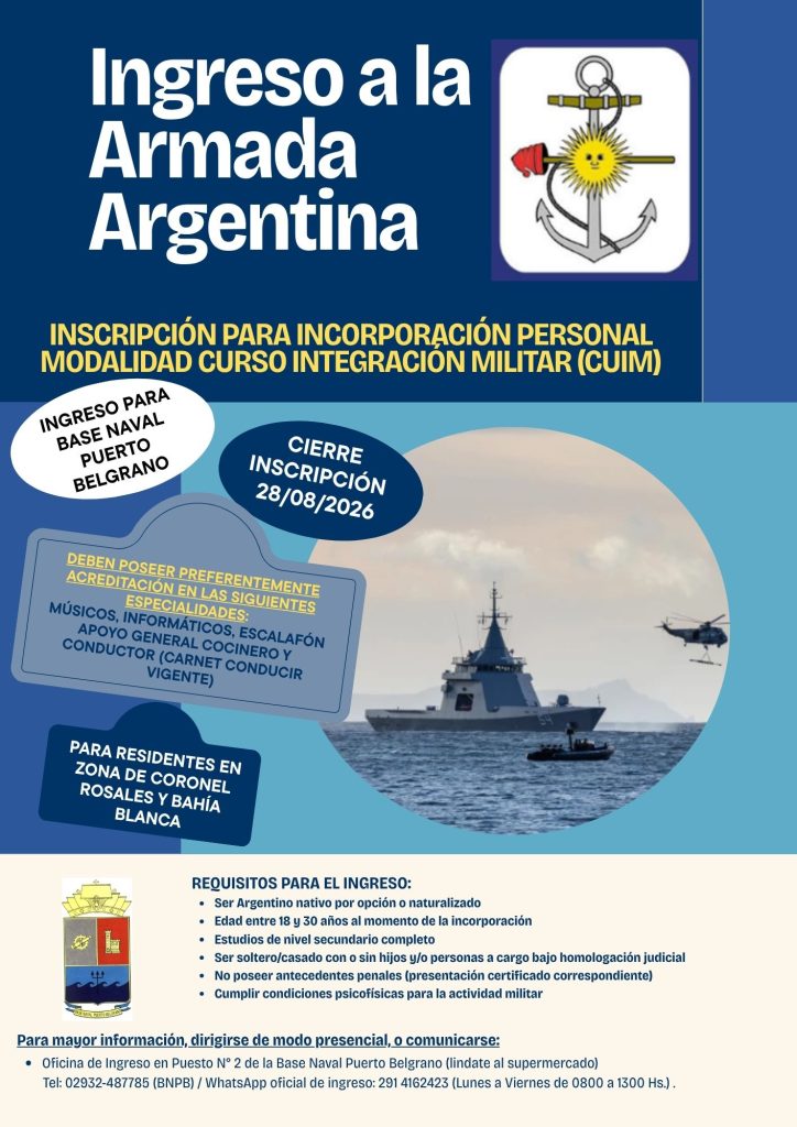 Flyer ingreso CUIM